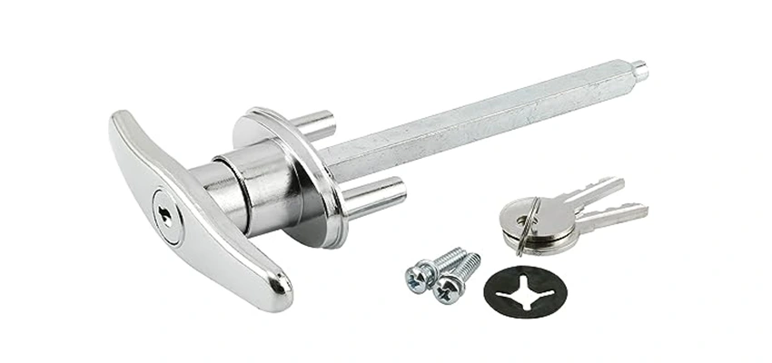 Old Style Garage Door Locks Replacements in Long Beach, California
