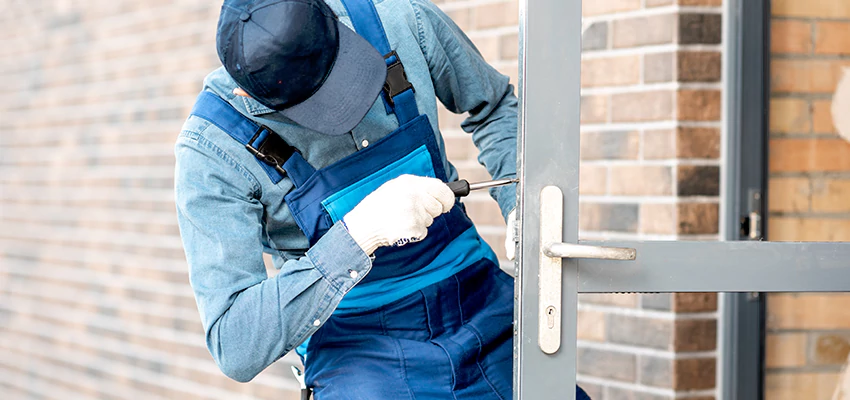 Pivot Storefront Door Locks Installation in Long Beach, California