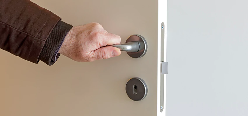 Restroom Locks Privacy Bolt Installation in Long Beach, California
